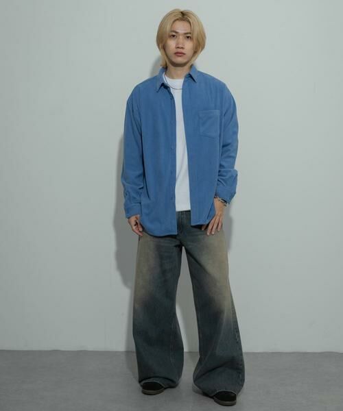 SENSE OF PLACE by URBAN RESEARCH / センスオブプレイス バイ アーバンリサーチ シャツ・ブラウス | 『ユニセックス』コーデュロイルーズシャツ | 詳細30
