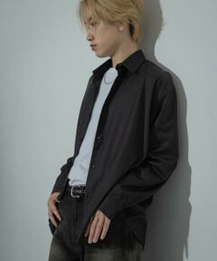 SENSE OF PLACE by URBAN RESEARCH / センスオブプレイス バイ アーバンリサーチ シャツ・ブラウス | ウールライクピンストライプシャツ