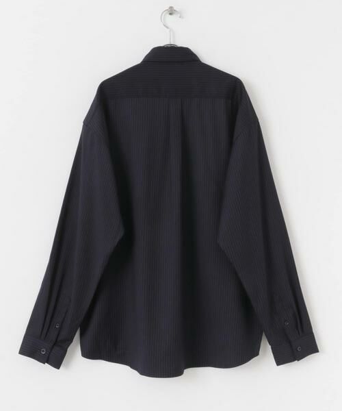SENSE OF PLACE by URBAN RESEARCH / センスオブプレイス バイ アーバンリサーチ シャツ・ブラウス | ウールライクピンストライプシャツ | 詳細7