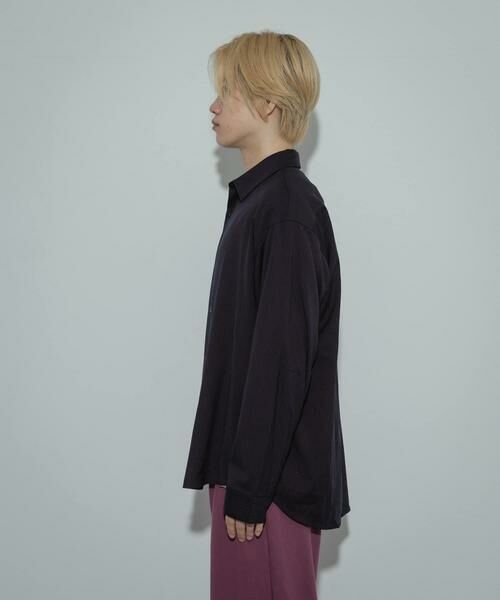 SENSE OF PLACE by URBAN RESEARCH / センスオブプレイス バイ アーバンリサーチ シャツ・ブラウス | ウールライクピンストライプシャツ | 詳細16