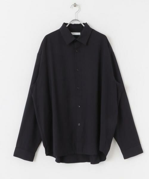 SENSE OF PLACE by URBAN RESEARCH / センスオブプレイス バイ アーバンリサーチ シャツ・ブラウス | ウールライクピンストライプシャツ | 詳細18