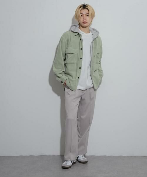 SENSE OF PLACE by URBAN RESEARCH / センスオブプレイス バイ アーバンリサーチ シャツ・ブラウス | フリースフラップルーズシャツ | 詳細4