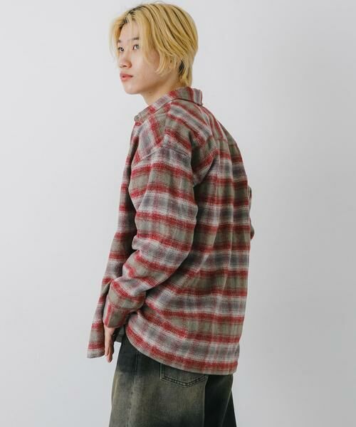 SENSE OF PLACE by URBAN RESEARCH / センスオブプレイス バイ アーバンリサーチ シャツ・ブラウス | 『ユニセックス』ヘビーネルオンブレーチェックシャツ | 詳細11