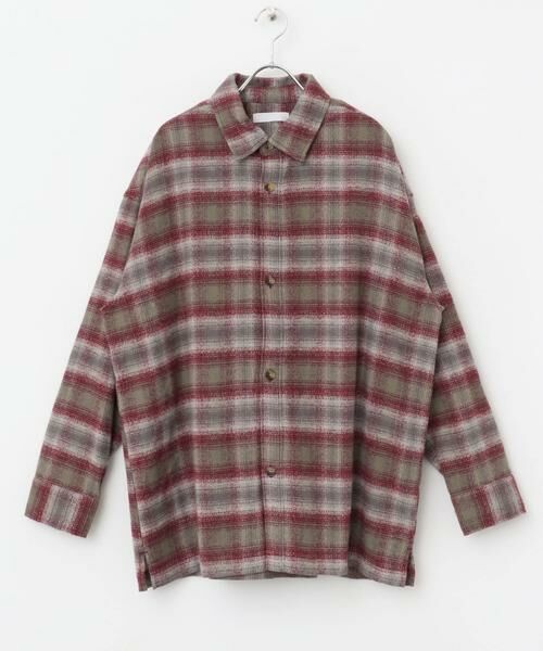 SENSE OF PLACE by URBAN RESEARCH / センスオブプレイス バイ アーバンリサーチ シャツ・ブラウス | 『ユニセックス』ヘビーネルオンブレーチェックシャツ | 詳細13