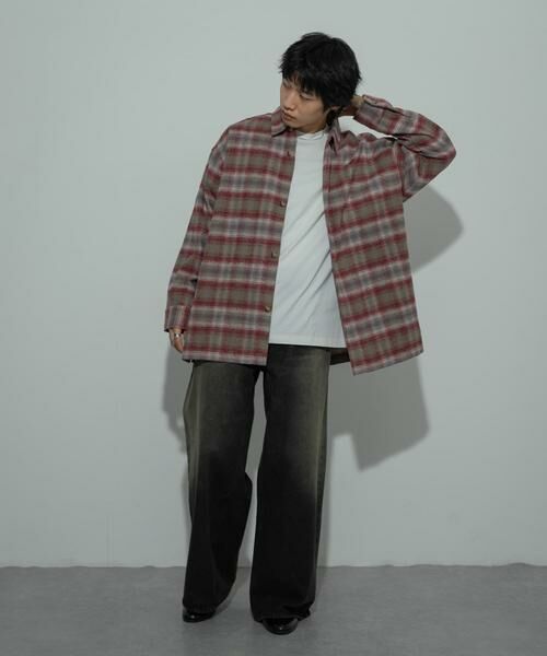 SENSE OF PLACE by URBAN RESEARCH / センスオブプレイス バイ アーバンリサーチ シャツ・ブラウス | 『ユニセックス』ヘビーネルオンブレーチェックシャツ | 詳細6