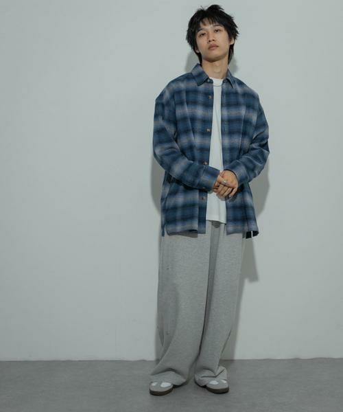 SENSE OF PLACE by URBAN RESEARCH / センスオブプレイス バイ アーバンリサーチ シャツ・ブラウス | 『ユニセックス』ヘビーネルオンブレーチェックシャツ | 詳細24