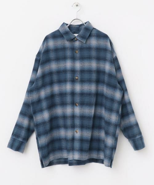 SENSE OF PLACE by URBAN RESEARCH / センスオブプレイス バイ アーバンリサーチ シャツ・ブラウス | 『ユニセックス』ヘビーネルオンブレーチェックシャツ | 詳細25