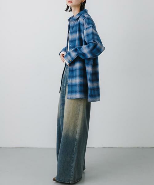 SENSE OF PLACE by URBAN RESEARCH / センスオブプレイス バイ アーバンリサーチ シャツ・ブラウス | 『ユニセックス』ヘビーネルオンブレーチェックシャツ | 詳細17