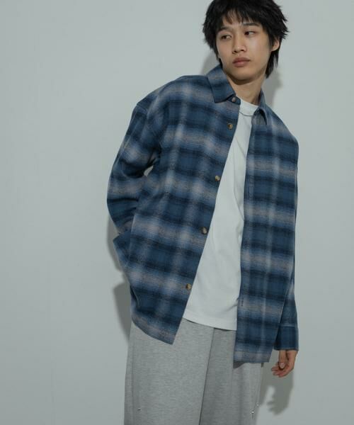 SENSE OF PLACE by URBAN RESEARCH / センスオブプレイス バイ アーバンリサーチ シャツ・ブラウス | 『ユニセックス』ヘビーネルオンブレーチェックシャツ | 詳細19