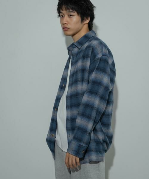 SENSE OF PLACE by URBAN RESEARCH / センスオブプレイス バイ アーバンリサーチ シャツ・ブラウス | 『ユニセックス』ヘビーネルオンブレーチェックシャツ | 詳細21