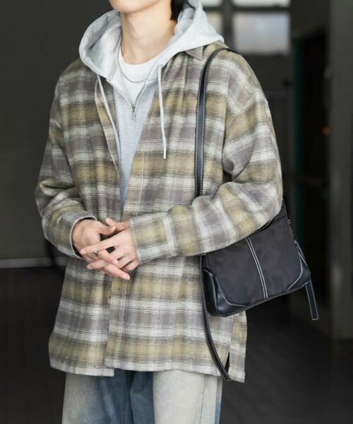 SENSE OF PLACE by URBAN RESEARCH / センスオブプレイス バイ アーバンリサーチ シャツ・ブラウス | 『ユニセックス』ヘビーネルオンブレーチェックシャツ | 詳細30