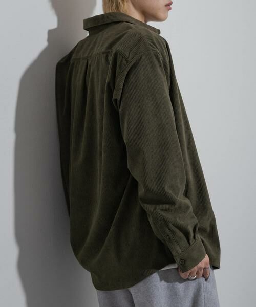 SENSE OF PLACE by URBAN RESEARCH / センスオブプレイス バイ アーバンリサーチ シャツ・ブラウス | コーデュロイレギュラーカラーシャツ | 詳細1