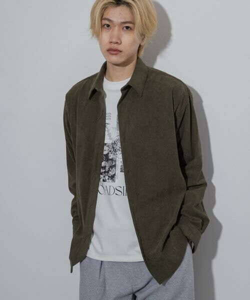 SENSE OF PLACE by URBAN RESEARCH / センスオブプレイス バイ アーバンリサーチ シャツ・ブラウス | コーデュロイレギュラーカラーシャツ | 詳細2