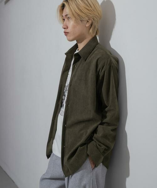 SENSE OF PLACE by URBAN RESEARCH / センスオブプレイス バイ アーバンリサーチ シャツ・ブラウス | コーデュロイレギュラーカラーシャツ | 詳細3
