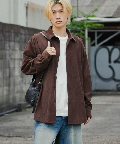 SENSE OF PLACE by URBAN RESEARCH / センスオブプレイス バイ アーバンリサーチ シャツ・ブラウス | コーデュロイレギュラーカラーシャツ | 詳細12