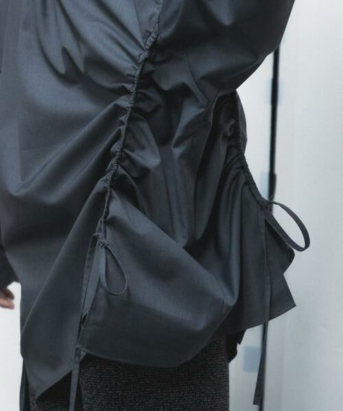 SENSE OF PLACE by URBAN RESEARCH / センスオブプレイス バイ アーバンリサーチ シャツ・ブラウス | 『わたべ×SOP』ドローコードデザインルーズシャツ | 詳細23