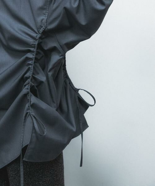 SENSE OF PLACE by URBAN RESEARCH / センスオブプレイス バイ アーバンリサーチ シャツ・ブラウス | 『わたべ×SOP』ドローコードデザインルーズシャツ | 詳細24