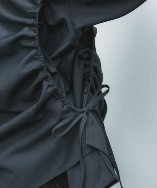 SENSE OF PLACE by URBAN RESEARCH / センスオブプレイス バイ アーバンリサーチ シャツ・ブラウス | 『わたべ×SOP』ドローコードデザインルーズシャツ | 詳細25