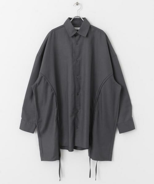 SENSE OF PLACE by URBAN RESEARCH / センスオブプレイス バイ アーバンリサーチ シャツ・ブラウス | 『わたべ×SOP』ドローコードデザインルーズシャツ | 詳細27