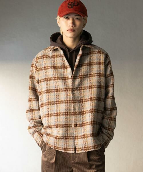 SENSE OF PLACE by URBAN RESEARCH / センスオブプレイス バイ アーバンリサーチ シャツ・ブラウス | ブークレチェックルーズシャツ | 詳細10