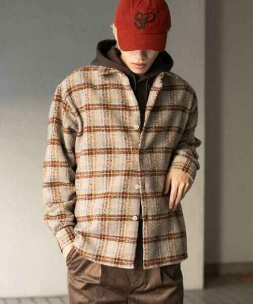 SENSE OF PLACE by URBAN RESEARCH / センスオブプレイス バイ アーバンリサーチ シャツ・ブラウス | ブークレチェックルーズシャツ | 詳細11