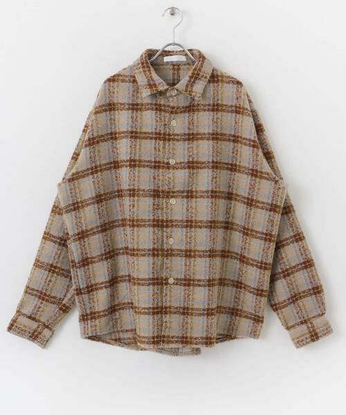 SENSE OF PLACE by URBAN RESEARCH / センスオブプレイス バイ アーバンリサーチ シャツ・ブラウス | ブークレチェックルーズシャツ | 詳細16