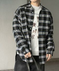 SENSE OF PLACE by URBAN RESEARCH / センスオブプレイス バイ アーバンリサーチ シャツ・ブラウス | ダメージチェックルーズシャツ