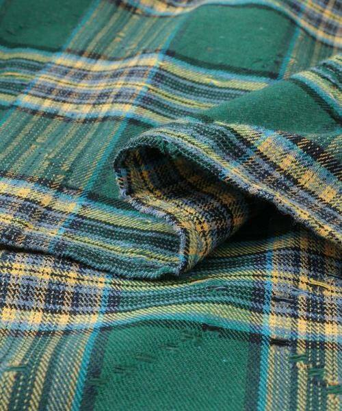 SENSE OF PLACE by URBAN RESEARCH / センスオブプレイス バイ アーバンリサーチ シャツ・ブラウス | ダメージチェックルーズシャツ | 詳細22