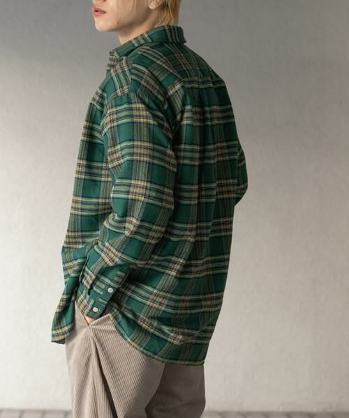 SENSE OF PLACE by URBAN RESEARCH / センスオブプレイス バイ アーバンリサーチ シャツ・ブラウス | ダメージチェックルーズシャツ | 詳細12