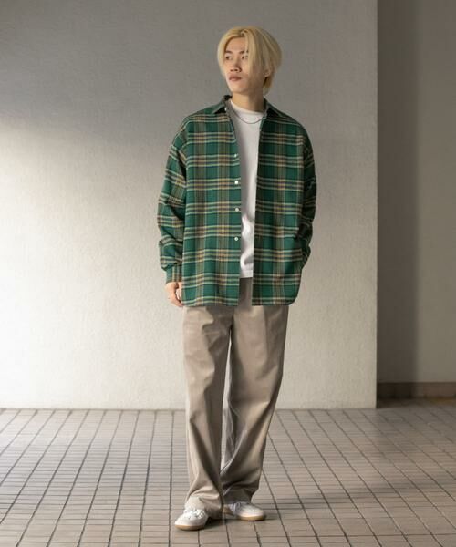 SENSE OF PLACE by URBAN RESEARCH / センスオブプレイス バイ アーバンリサーチ シャツ・ブラウス | ダメージチェックルーズシャツ | 詳細14