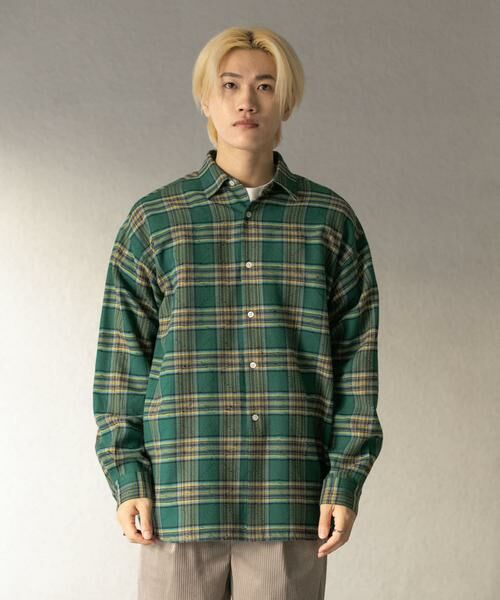 SENSE OF PLACE by URBAN RESEARCH / センスオブプレイス バイ アーバンリサーチ シャツ・ブラウス | ダメージチェックルーズシャツ | 詳細16