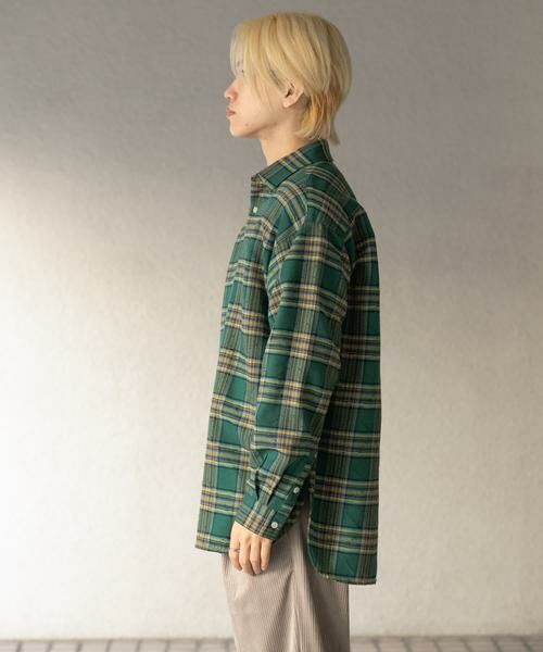 SENSE OF PLACE by URBAN RESEARCH / センスオブプレイス バイ アーバンリサーチ シャツ・ブラウス | ダメージチェックルーズシャツ | 詳細17