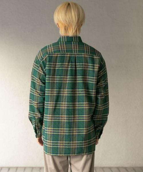 SENSE OF PLACE by URBAN RESEARCH / センスオブプレイス バイ アーバンリサーチ シャツ・ブラウス | ダメージチェックルーズシャツ | 詳細18