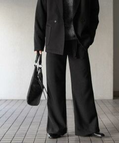SENSE OF PLACE by URBAN RESEARCH / センスオブプレイス バイ アーバンリサーチ その他パンツ | 『わたべ×SOP』『セットアップ対応』ツイードワイドフレアパンツ