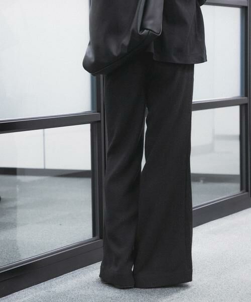 SENSE OF PLACE by URBAN RESEARCH / センスオブプレイス バイ アーバンリサーチ その他パンツ | 『わたべ×SOP』『セットアップ対応』ツイードワイドフレアパンツ | 詳細10