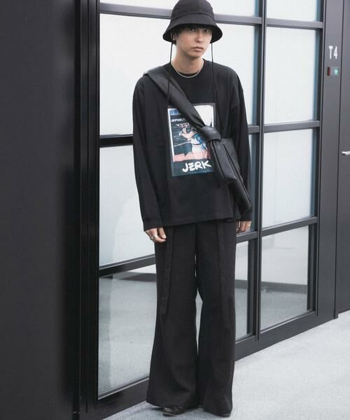 SENSE OF PLACE by URBAN RESEARCH / センスオブプレイス バイ アーバンリサーチ その他パンツ | 『わたべ×SOP』『セットアップ対応』ツイードワイドフレアパンツ | 詳細11