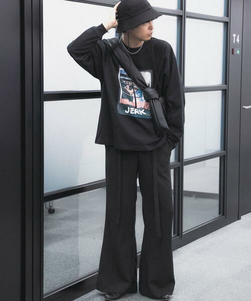 SENSE OF PLACE by URBAN RESEARCH / センスオブプレイス バイ アーバンリサーチ その他パンツ | 『わたべ×SOP』『セットアップ対応』ツイードワイドフレアパンツ | 詳細12