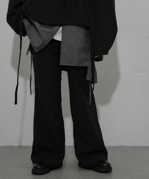 SENSE OF PLACE by URBAN RESEARCH / センスオブプレイス バイ アーバンリサーチ その他パンツ | 『わたべ×SOP』『セットアップ対応』ツイードワイドフレアパンツ | 詳細13