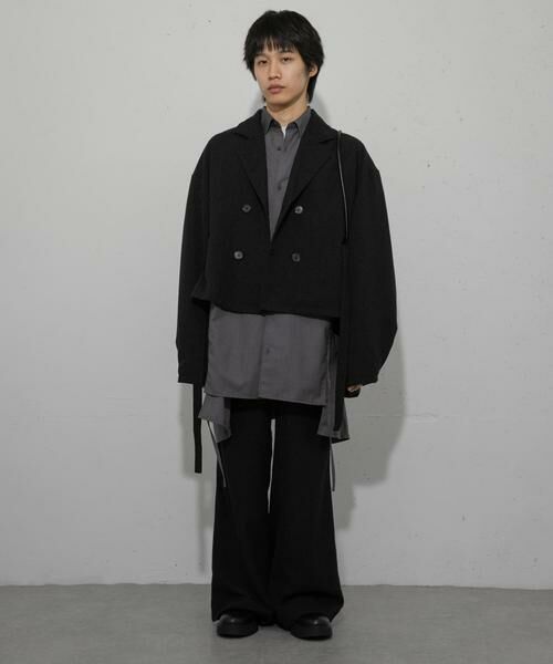 SENSE OF PLACE by URBAN RESEARCH / センスオブプレイス バイ アーバンリサーチ その他パンツ | 『わたべ×SOP』『セットアップ対応』ツイードワイドフレアパンツ | 詳細17