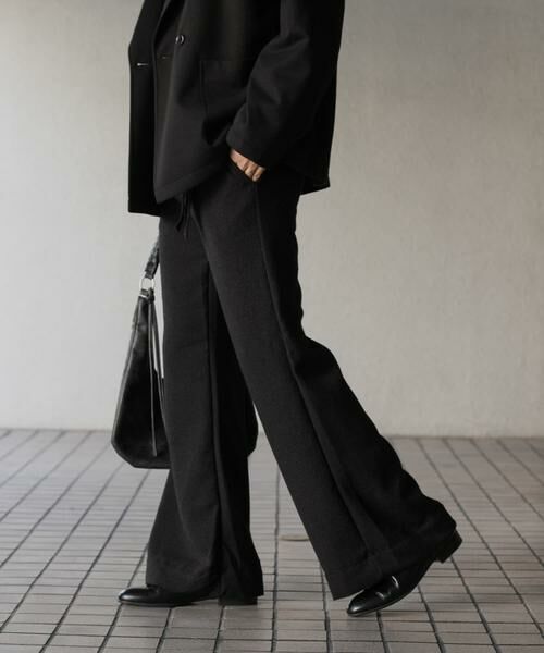 SENSE OF PLACE by URBAN RESEARCH / センスオブプレイス バイ アーバンリサーチ その他パンツ | 『わたべ×SOP』『セットアップ対応』ツイードワイドフレアパンツ | 詳細2