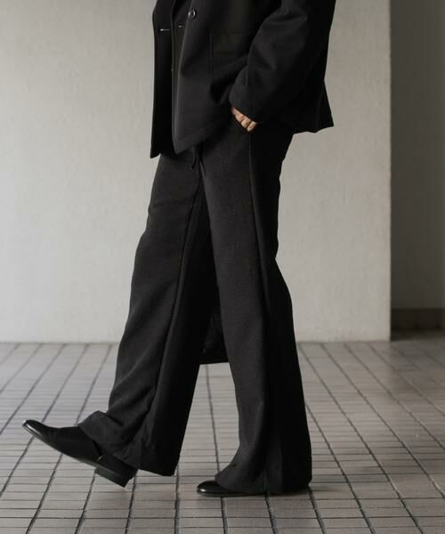 SENSE OF PLACE by URBAN RESEARCH / センスオブプレイス バイ アーバンリサーチ その他パンツ | 『わたべ×SOP』『セットアップ対応』ツイードワイドフレアパンツ | 詳細3