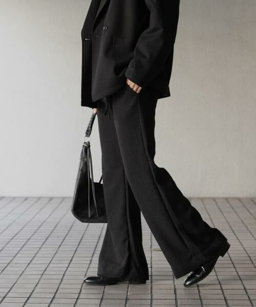 SENSE OF PLACE by URBAN RESEARCH / センスオブプレイス バイ アーバンリサーチ その他パンツ | 『わたべ×SOP』『セットアップ対応』ツイードワイドフレアパンツ | 詳細4