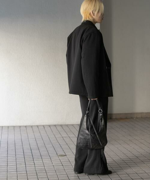 SENSE OF PLACE by URBAN RESEARCH / センスオブプレイス バイ アーバンリサーチ その他パンツ | 『わたべ×SOP』『セットアップ対応』ツイードワイドフレアパンツ | 詳細6