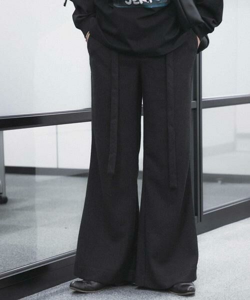 SENSE OF PLACE by URBAN RESEARCH / センスオブプレイス バイ アーバンリサーチ その他パンツ | 『わたべ×SOP』『セットアップ対応』ツイードワイドフレアパンツ | 詳細7