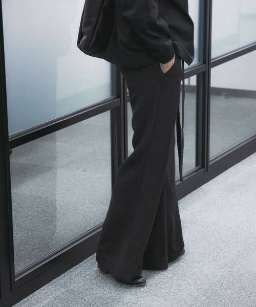 SENSE OF PLACE by URBAN RESEARCH / センスオブプレイス バイ アーバンリサーチ その他パンツ | 『わたべ×SOP』『セットアップ対応』ツイードワイドフレアパンツ | 詳細8