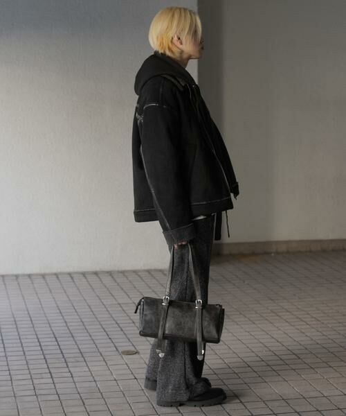 SENSE OF PLACE by URBAN RESEARCH / センスオブプレイス バイ アーバンリサーチ その他パンツ | 『わたべ×SOP』『セットアップ対応』ツイードワイドフレアパンツ | 詳細27