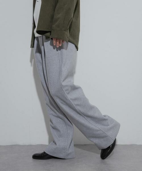 SENSE OF PLACE by URBAN RESEARCH / センスオブプレイス バイ アーバンリサーチ その他パンツ | ジャージメルトンタックワイドパンツ | 詳細29