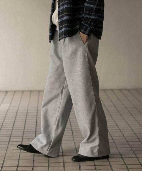 SENSE OF PLACE by URBAN RESEARCH / センスオブプレイス バイ アーバンリサーチ その他パンツ | ジャージメルトンタックワイドパンツ | 詳細21