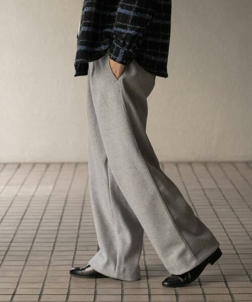 SENSE OF PLACE by URBAN RESEARCH / センスオブプレイス バイ アーバンリサーチ その他パンツ | ジャージメルトンタックワイドパンツ | 詳細22