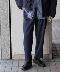 SENSE OF PLACE by URBAN RESEARCH / センスオブプレイス バイ アーバンリサーチ その他パンツ | ウールライクダブルタックテーパードパンツ